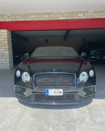 Bentley Continental GT cena 444000 przebieg: 68000, rok produkcji 2016 z Głubczyce małe 172